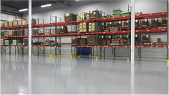 warehouse epoxy coatings by STRONGHOLD FLOORS