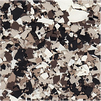 Floor coatings that hide debris