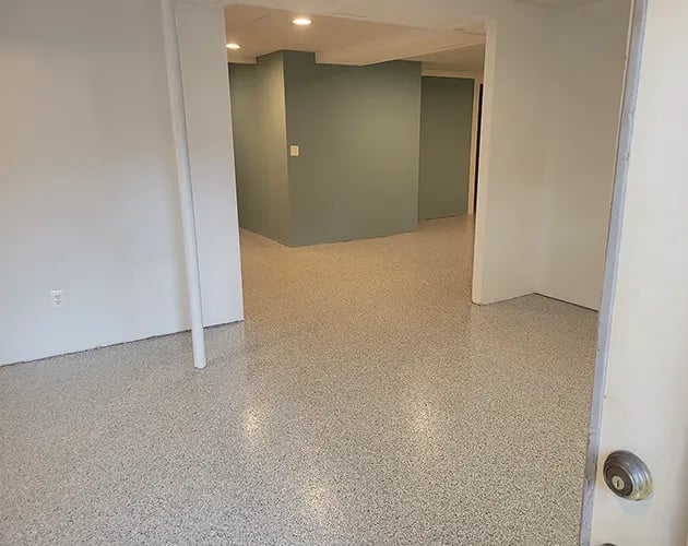 Highland, MD basement floor coatings by STRONGHOLD FLOORS