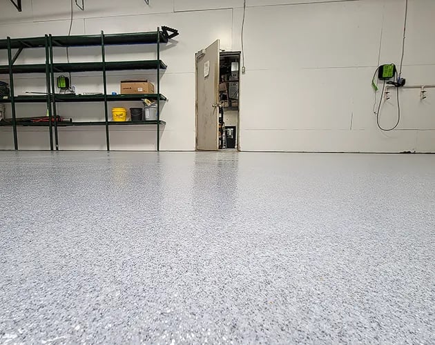 Gainesville, VA decorative colored quartz floor coatings