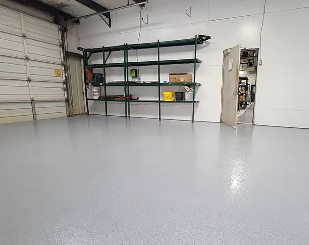 service bay quartz concrete coatings
