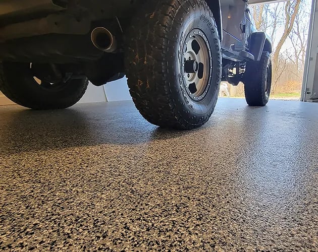 York, PA garage floor coatings by STRONGHOLD FLOORS