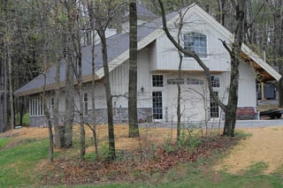 The outside of the man cave.