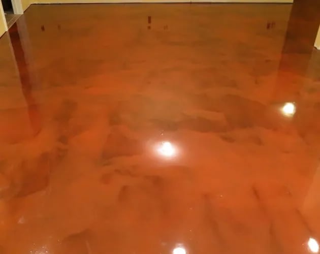metallic epoxy floor coatings - starfish