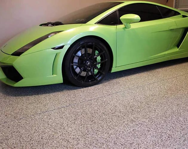 Mechanicsburg-Epoxy-Garage-Floor-Lamborghini-9-630x500