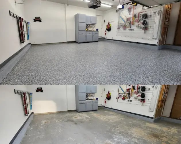 6944-Brandon-Testimonial-Before and After-Stronghold Floors-Severn-Maryland 6944-Brandon-Testimonial-Before and After-Stronghold Floors-Severn-Maryland