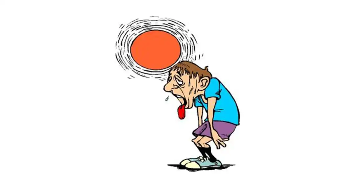 Heat can cause garage floors to sweat.
