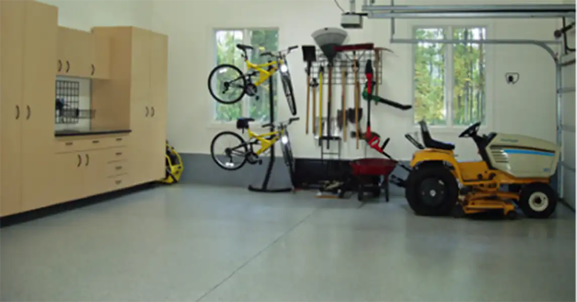 The first garage coating installed by our company back in 2004.