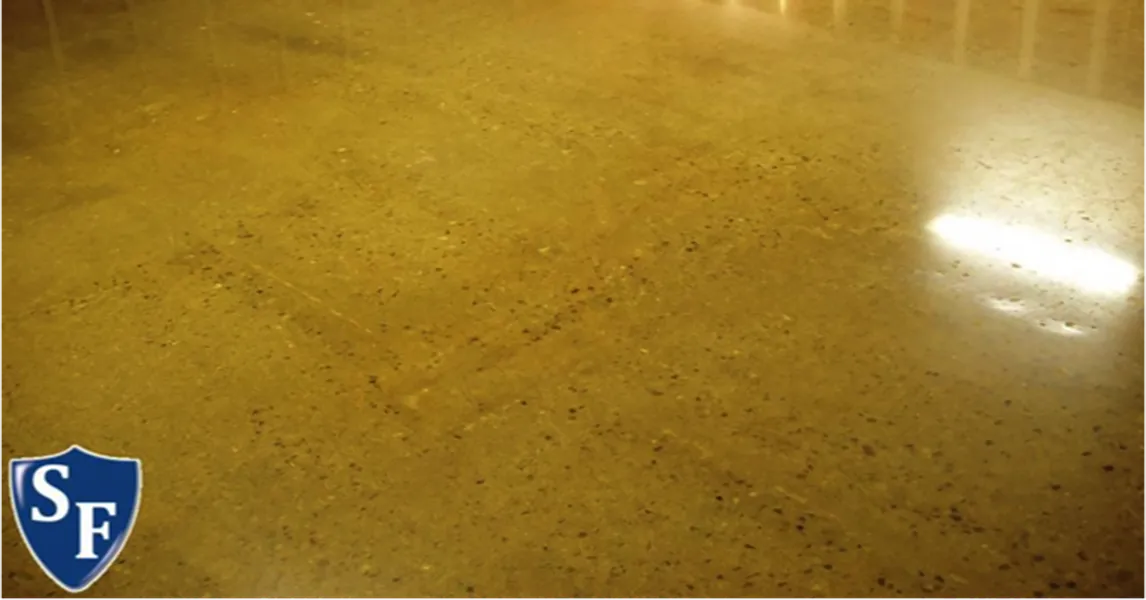 Polished concrete by STRONGHOLD FLOORS