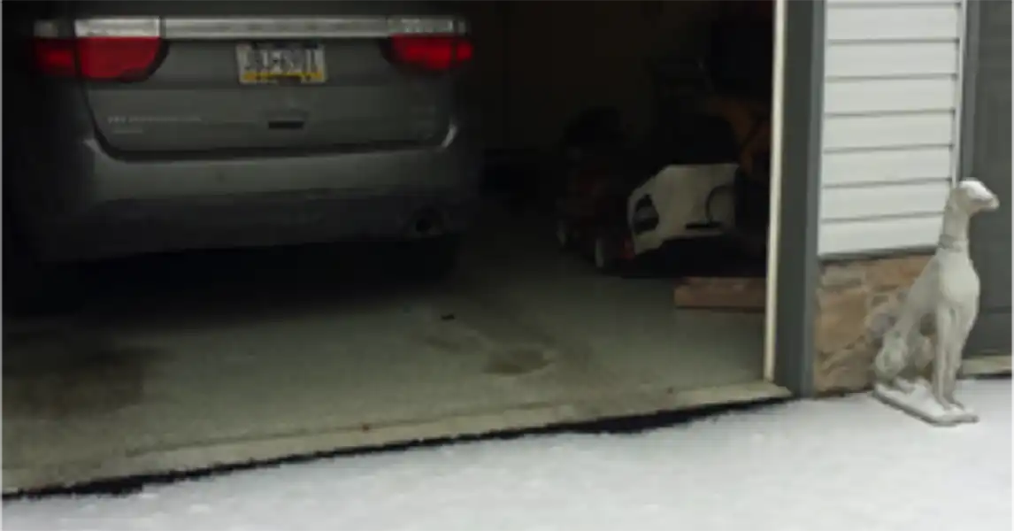 STRONGHOLD FLOORS is able to apply their coatings in the cold.
