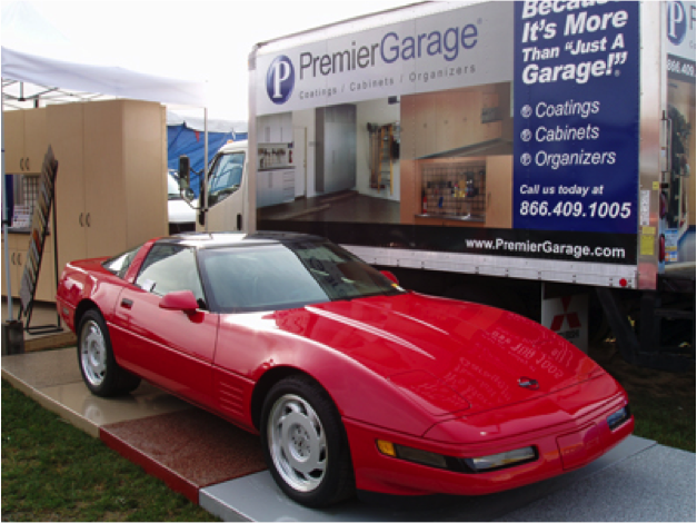 Epoxy coatings at Corvettes at Carlisle