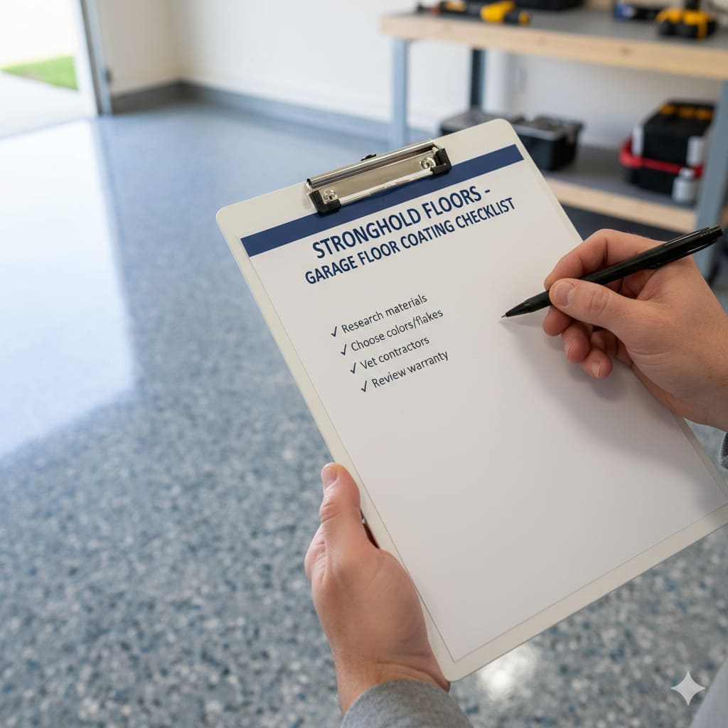 Checklist to select a Garage Floor Coatings Contractor