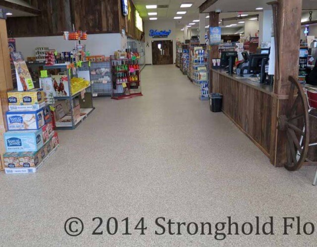 Epoxy coatings at Queensgate Beer Barn