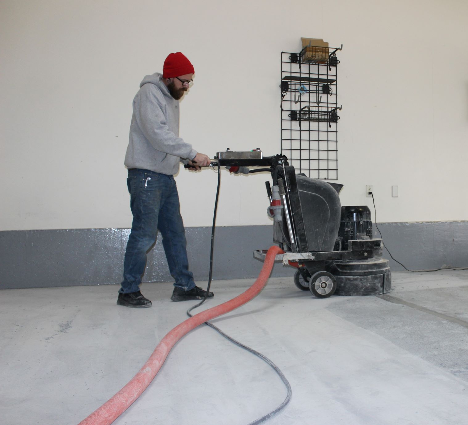 Dillsburg, PA garage surface preparation