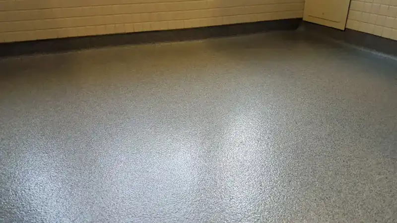 Epoxy quarts bathroom