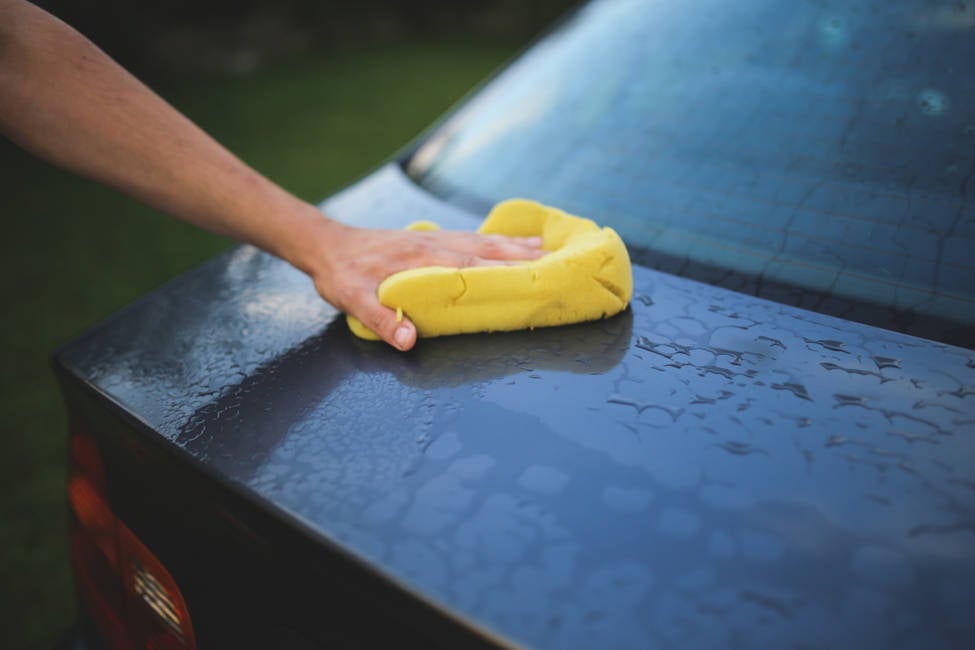 Wash your car with the right kind of soap to preserve the paint.