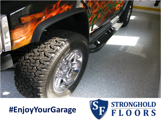 Enjoy your garage by upgrading your plain concrete with floor coatings