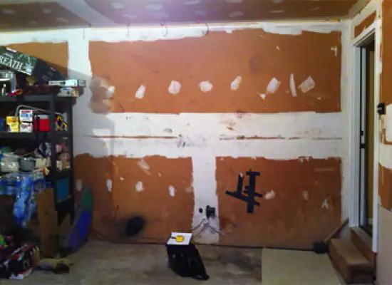 before garage makeover 2013
