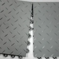 plastic floor tiles