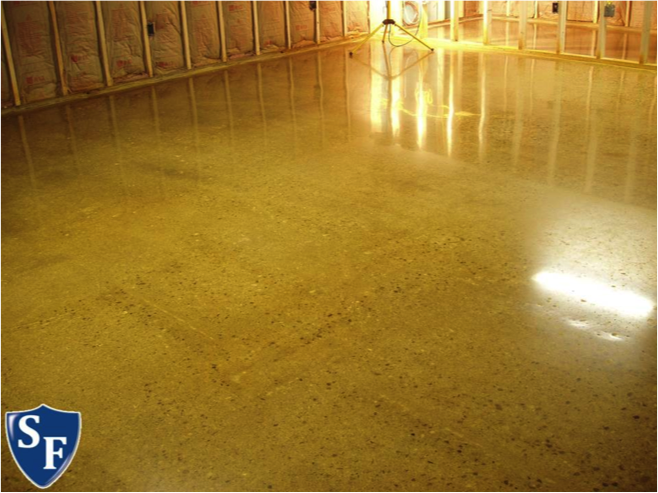 Polished concrete example