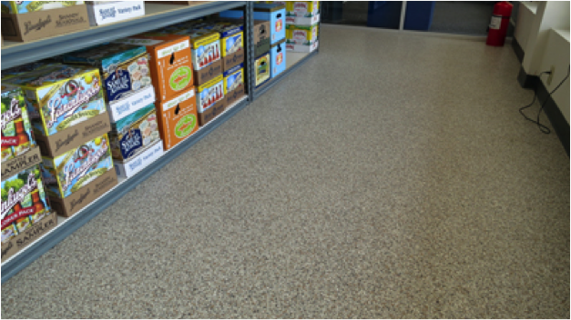 Queensgate Beer Barn epoxy coatings